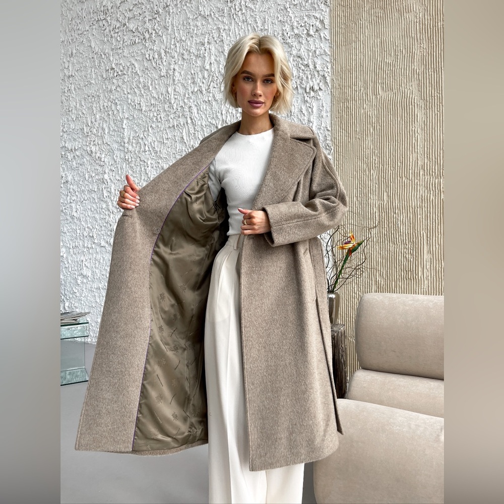 Alpaca wool coat HIGH QUALITY